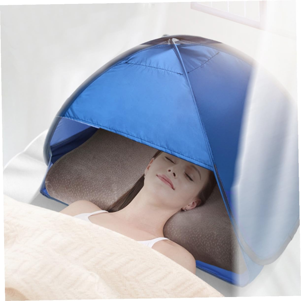 LIOOBO Fully Automatic Portable Camping Tent Foldable Quick Shelter Beach Awning Sunshade UV Protection Lightweight for Outdoor Hiking Picnic