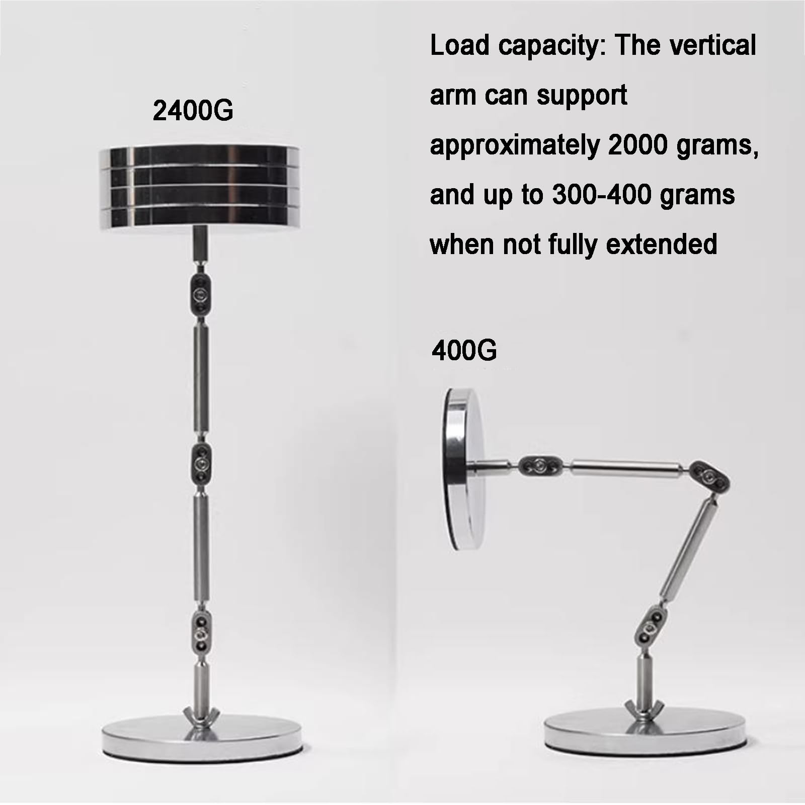 Kit supporto per animazione Stop Motion, braccio armatura in acciaio inox per tiro, braccio estensibile da 32 cm, con 7 connettori, per Claymation, animazione fai da te e fotografia di prodotti