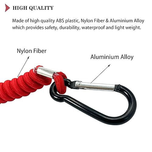 Miniatura 3 de 8M0092849 - Interruptor de parada de emergencia para motor de barco, repuesto para motor fuera de borda Mercury Mercruiser - 15920T54 15920A54