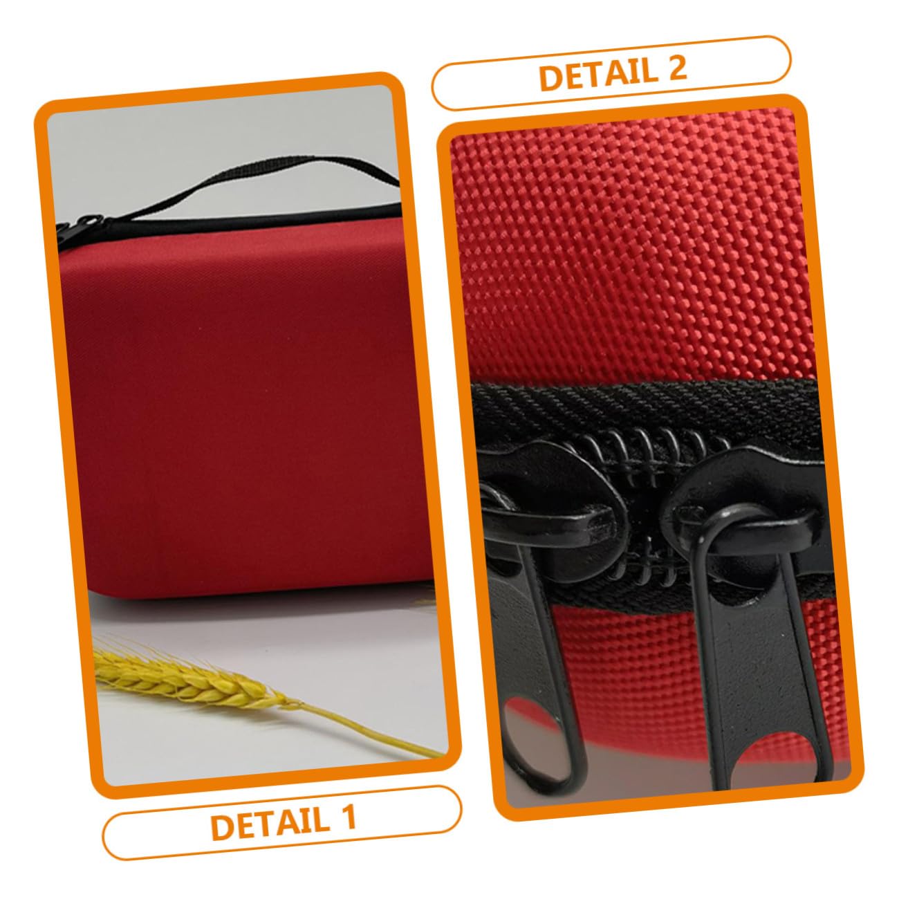 4 Pezzi Borsa Pronto Portatile per Viaggi e Campeggio Sacchetto Medicinali con Chiusura Zip Materiale Resistente e Facile per Escursioni e Emergenze