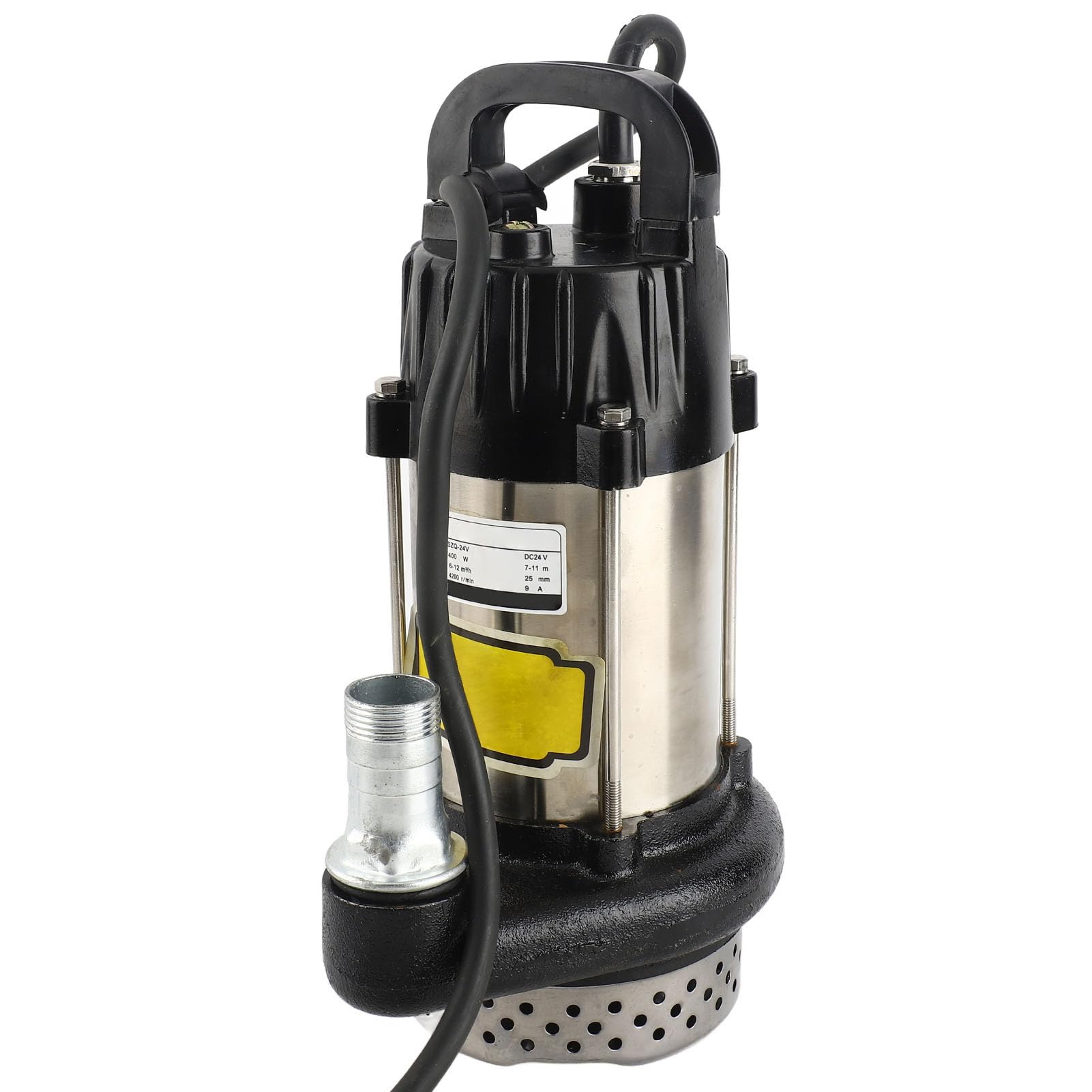 Generic Bomba de Agua Sumergible, DC Pompa Immersa Senza Spazzole SZQ - 24V 400W DC24V 1in Pompa Sommersa SUMP OUTMERSIBILE Componenti Pneumatici