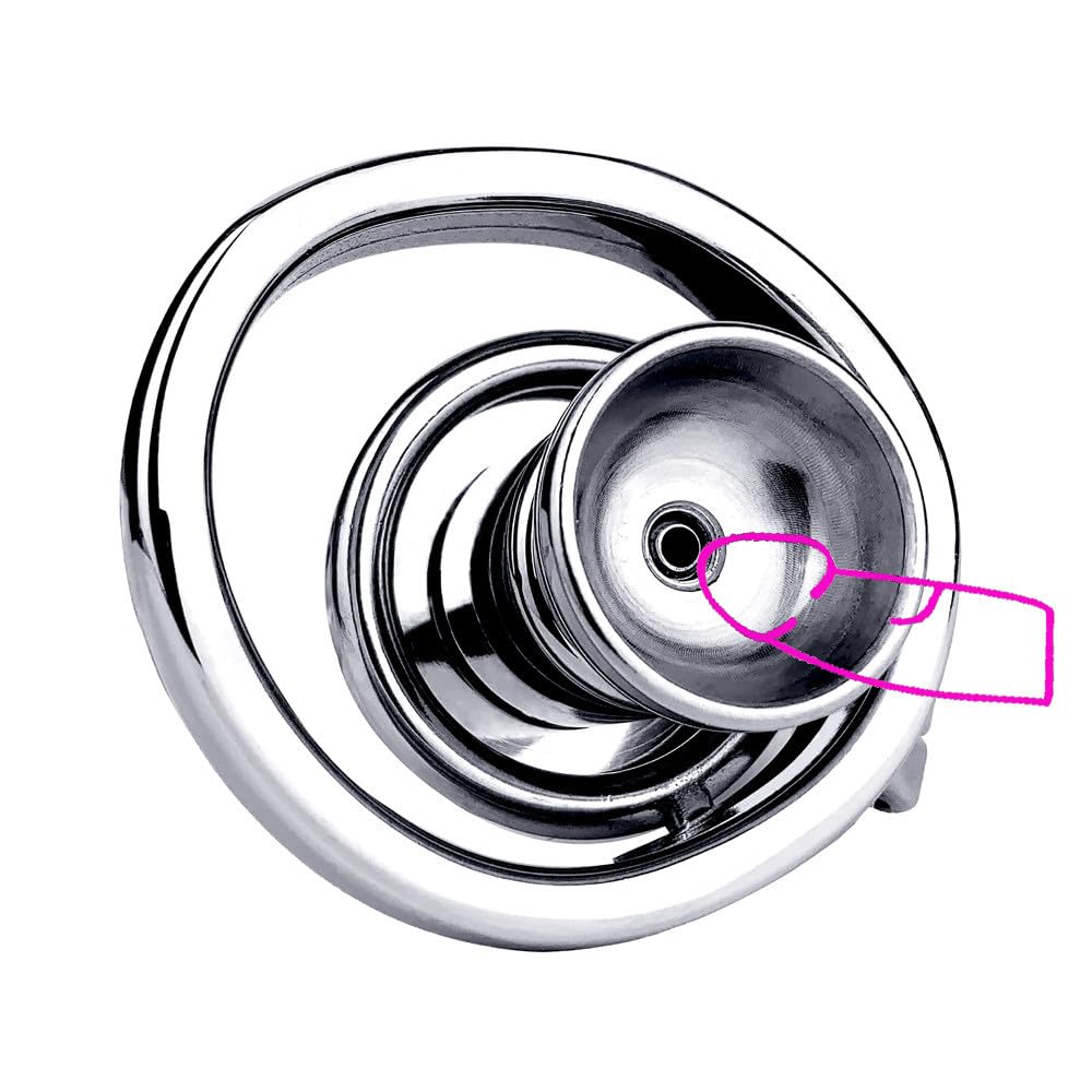 GAOSJX Elegante Acciaio Inossidabile Rimovibile(B Style 2,S 45MM)