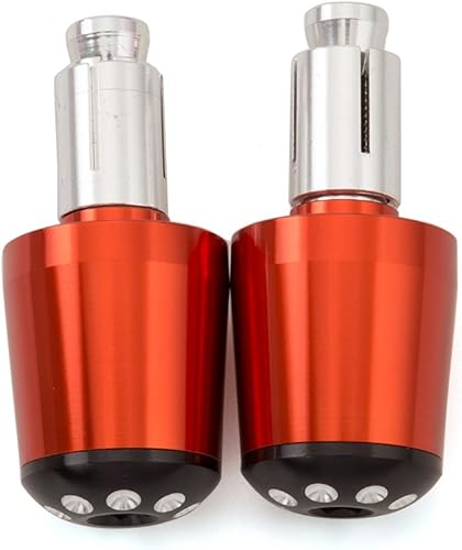 Miniatura 6 de FXCNC Carreras universales 78 "0.866 in motocicleta mano agarres aluminio manija barra extremo tapa tapón deslizante para la mayoría de scooters