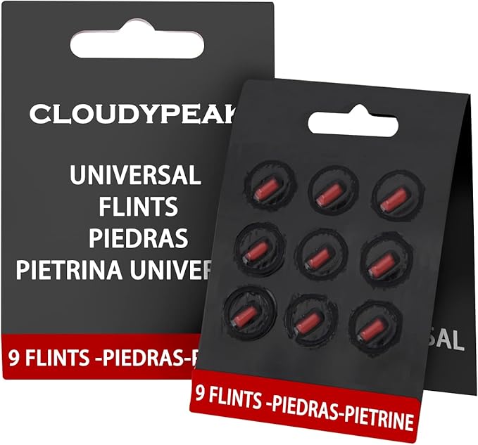 CloudyPeak Flint Refills for Lighter Flint Replacement Ferrocerium Flint Stone