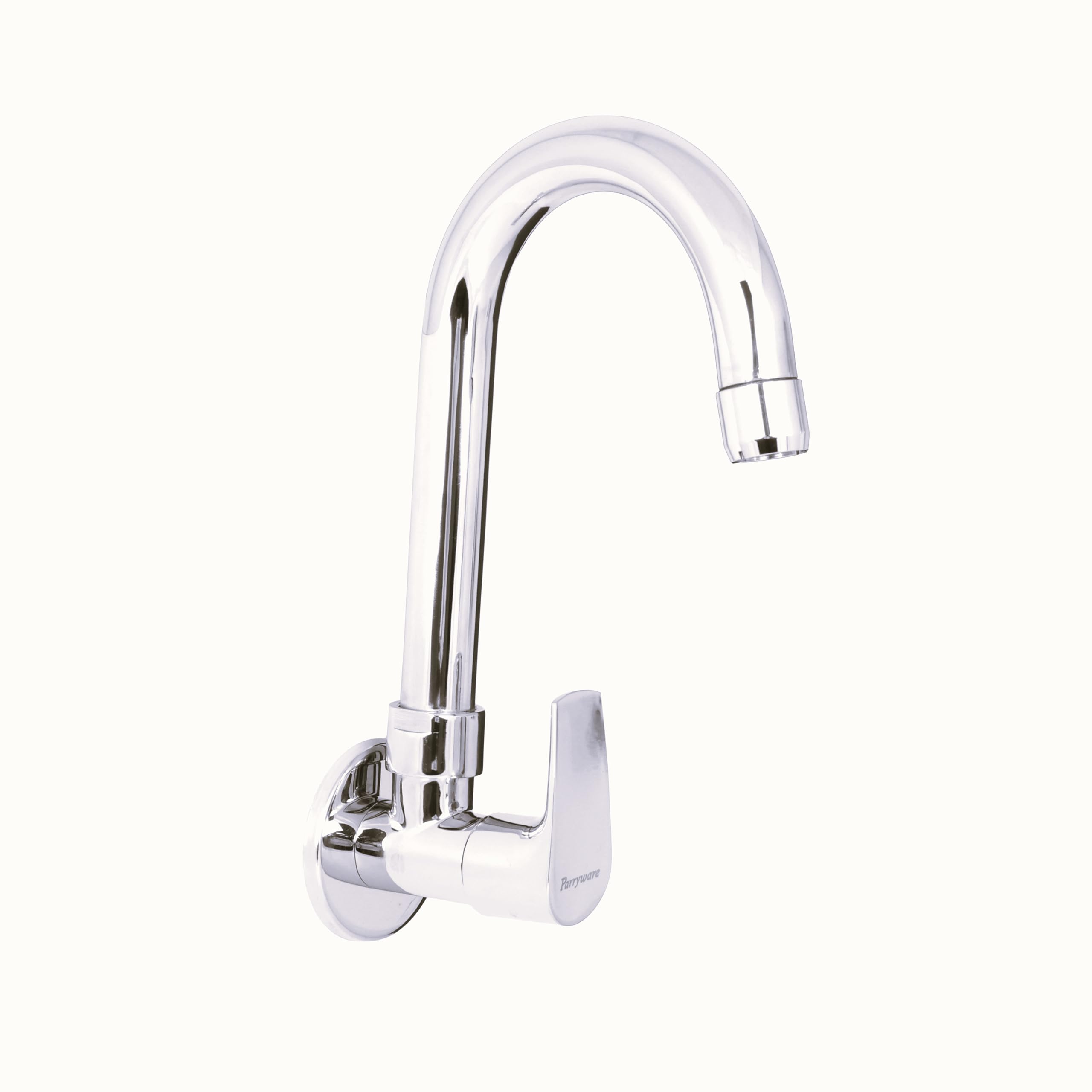 PARRYWARE Primo Series Wall Mount Cold ONLY Sink Cock (Chrome) | Single Lever, Brass Body Water Tap/Faucet/Cock for Bathroom/Kitchen Wash Basin | G3223A1-image-10