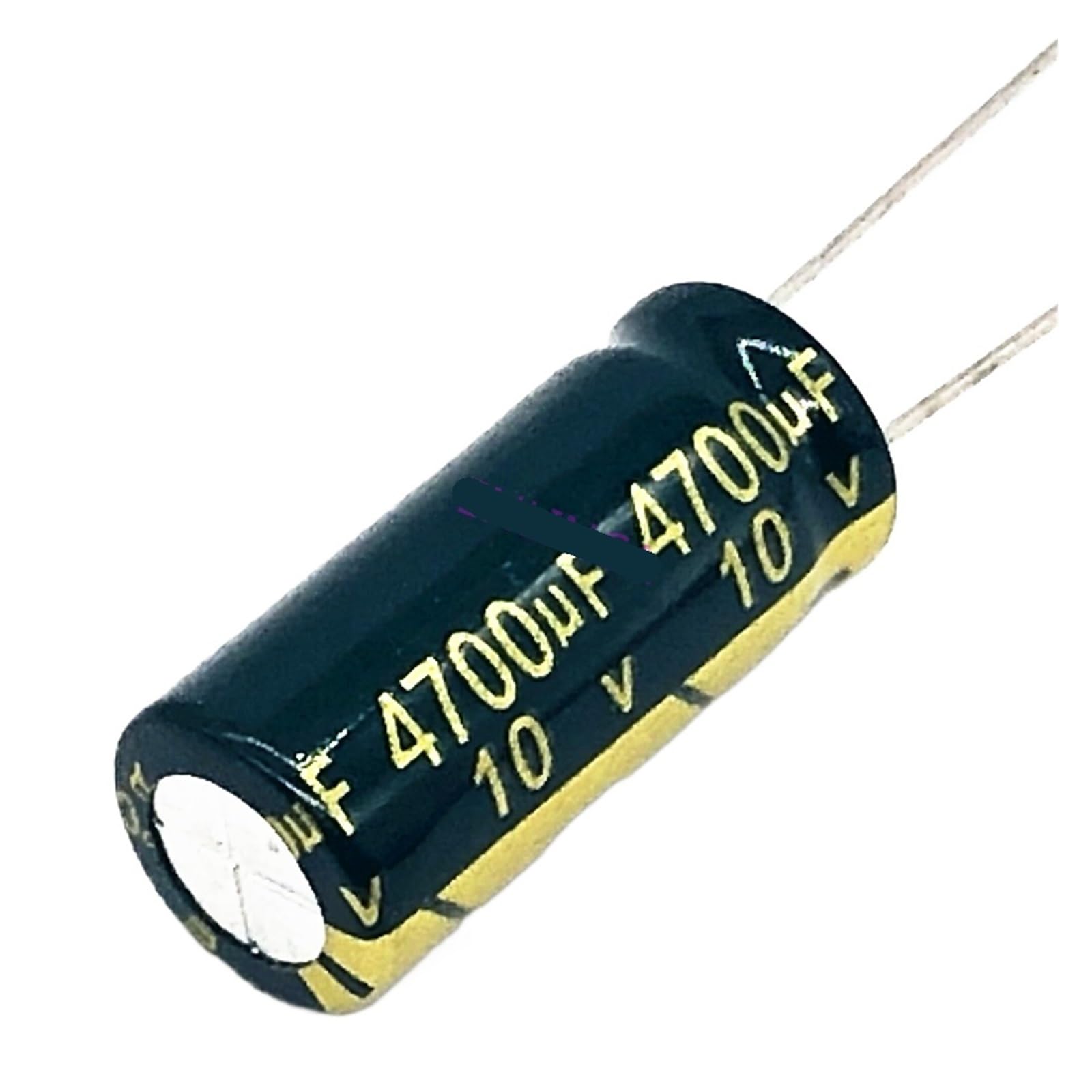 ICXLPMC 6pcs/lot P61 10v 4700UF Low/Impedance high frequency aluminum electrolytic capacitor size 10X25 10v 4700UF 20%