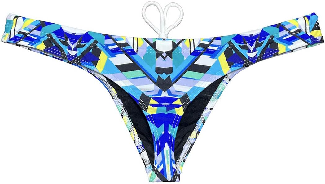 OROCOJUCO Sport Mens Print Thong Swimsuit Contour Pouch Bikini Swimwear Board Surf Short Trunks Swim Tangas