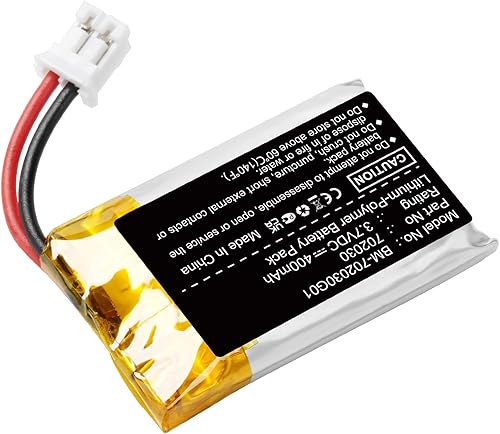 Miniatura 4 de 702030 batería 400mAh LI-PO batería recargable con conector PH2.0.000 in2Pin