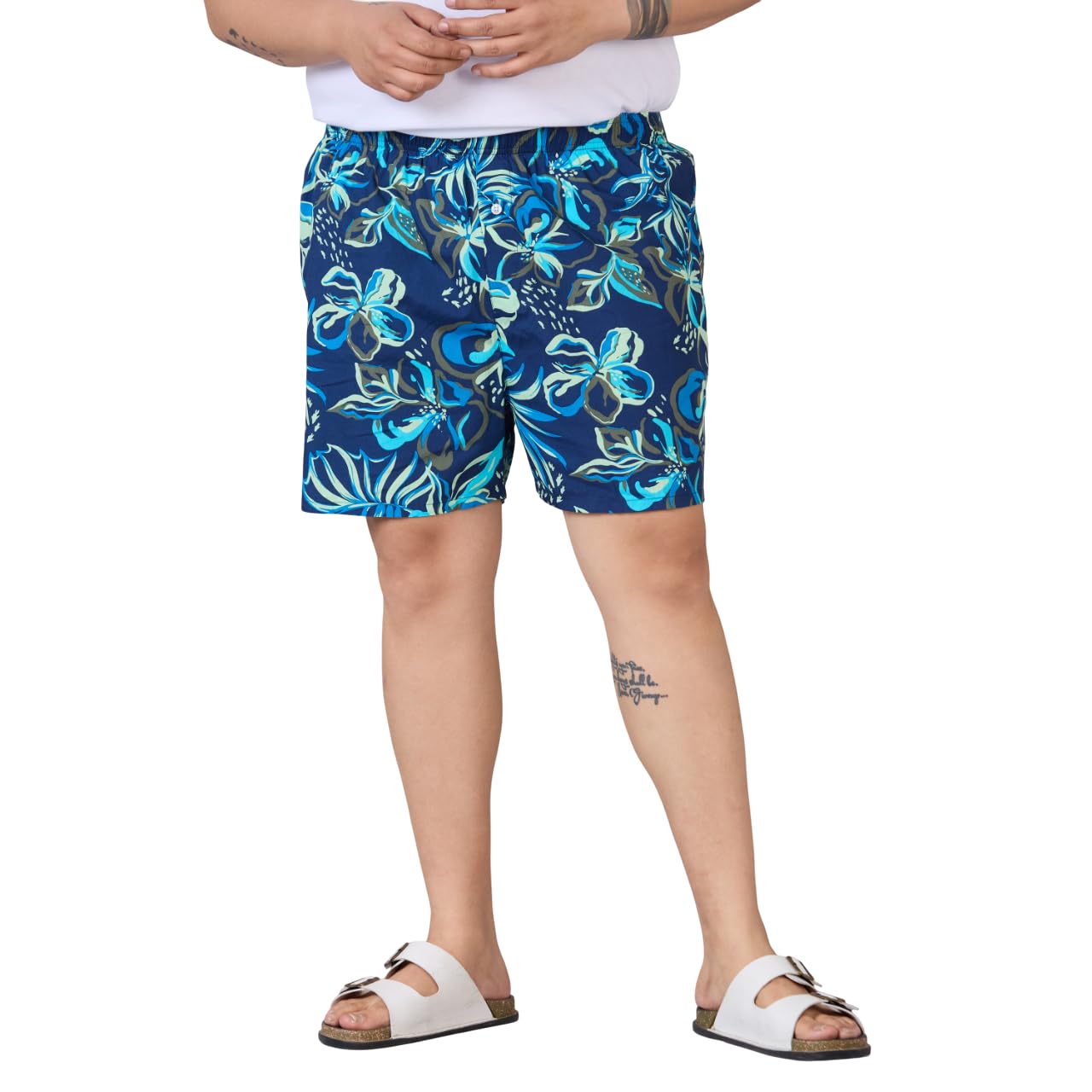 unsized Plus Size Boxer -USBX-125-BX009-YELLOW-picture-39