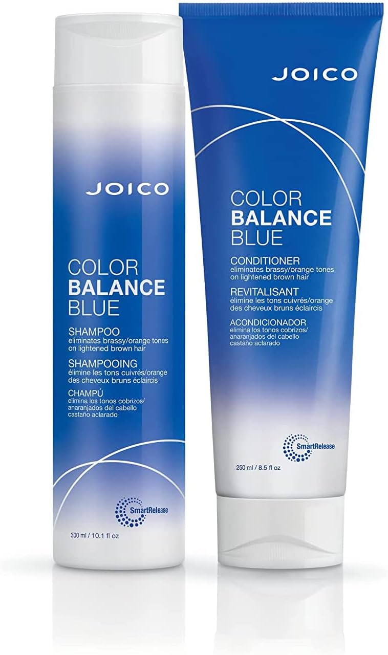 Amazon Joico Color Balance Blue Shampoo and Conditioner, 10 oz