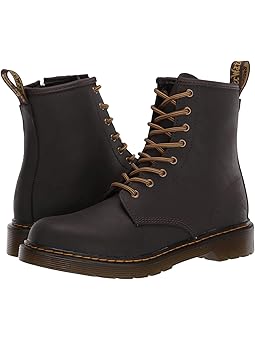 boys black lace up boots