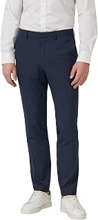 s.Oliver Herren Anzughose – Slim Fit, Hahnentritt-Muster, Bi-Stretch