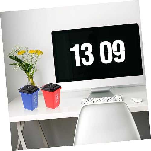 Miniatura 6 de Zerodeko Caja de almacenamiento creativa con tapa y ahorro de espacio para oficina