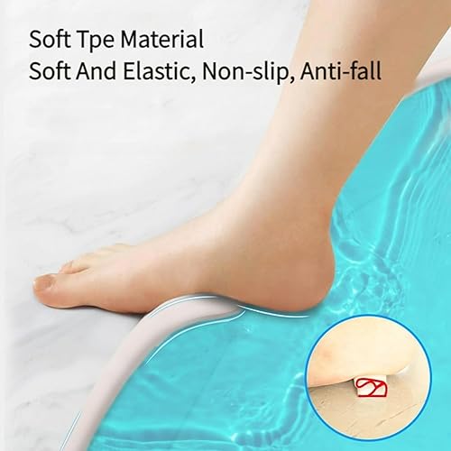 Miniatura 3 de Tira de retención de agua de silicona, presa de agua plegable para ducha, barrera de tapón de ducha y sistema de retención, presa de tira de agua