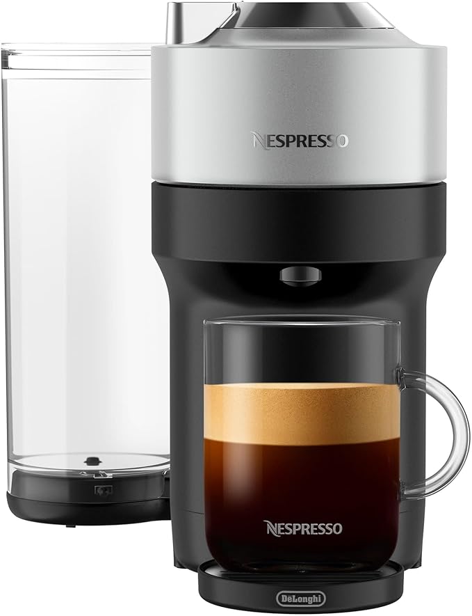 Nespresso Vertuo Pop+ Deluxe Coffee and Espresso Machine by De