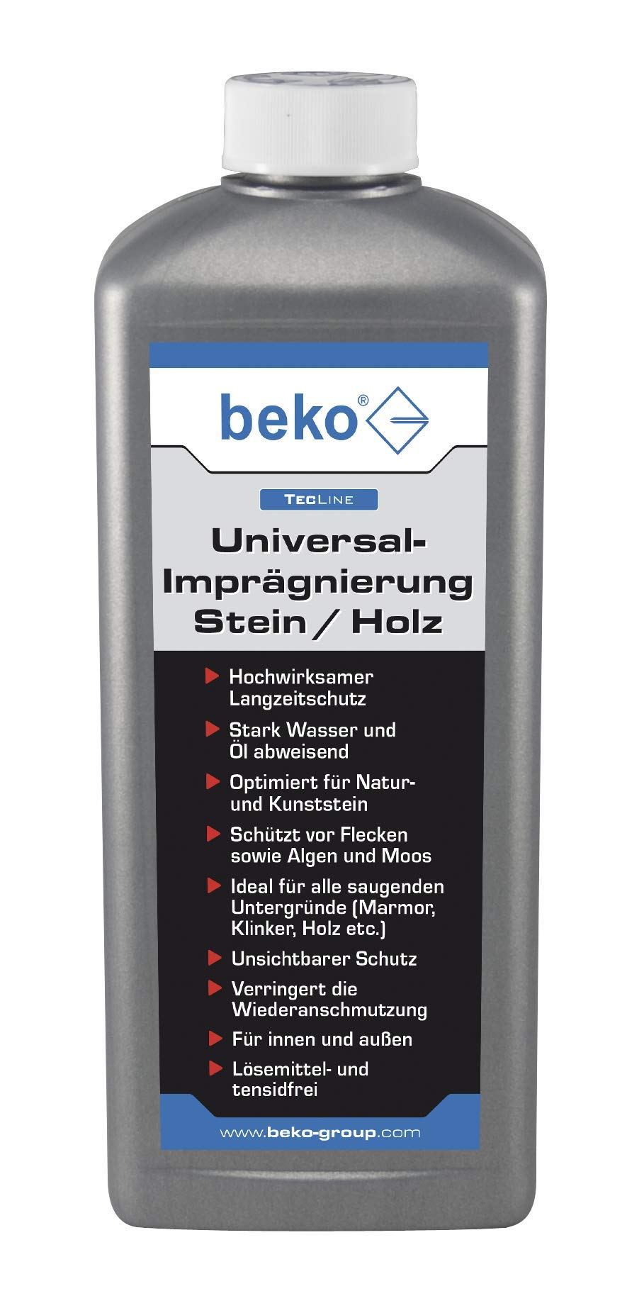 beko TecLine 299 11 5000 - Impermeabilizante universal para piedra/madera (5 L)
