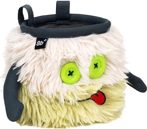 Miniatura 2 de 8BPLUS - Bolsa de tiza para escalada, boulder, cinturón y caja de regalo incluidos, boca ancha, soporte para cepillos, zurdos y diestros