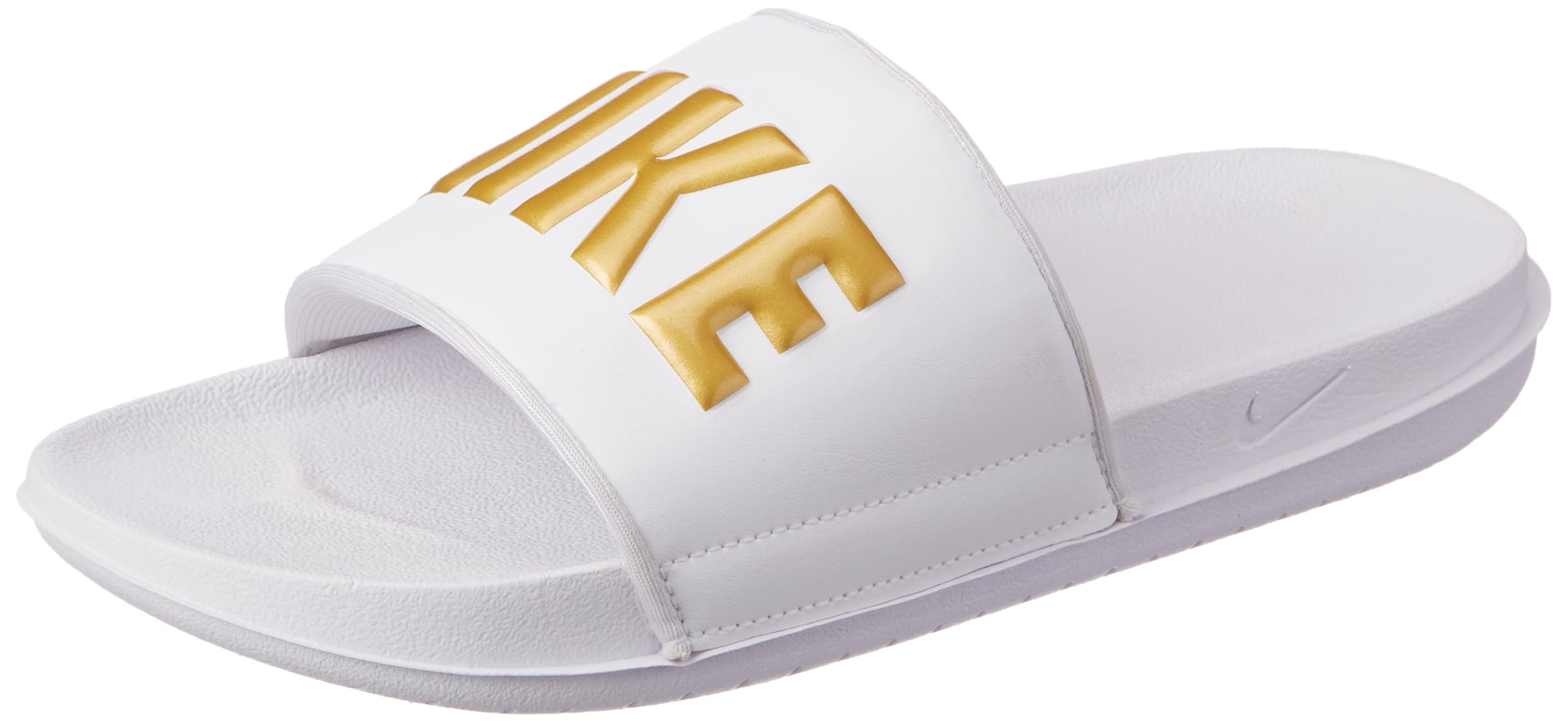 Nike Women WMNS Offcourt Slide-White/Metallic Gold-White-Bq4632-106-4.5 (B0B6FSNX7W) Amazon Price History, Amazon Price Tracker