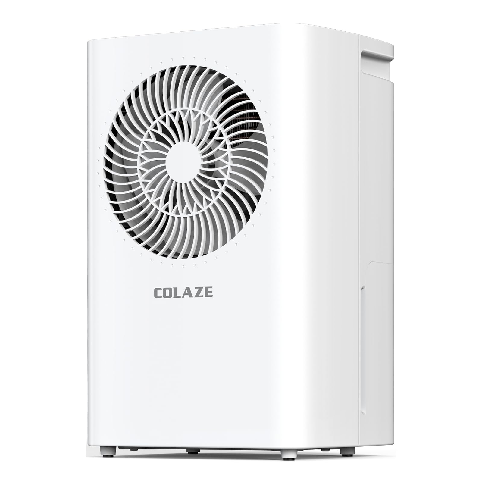 COLAZE Dehumidifier 12L/24h, Electric Dehumidifier for Room Sizes 120 m³ (30 m²), Quiet Dehumidifier with Compressor, Ideal for Home, Bathroom and Cellar