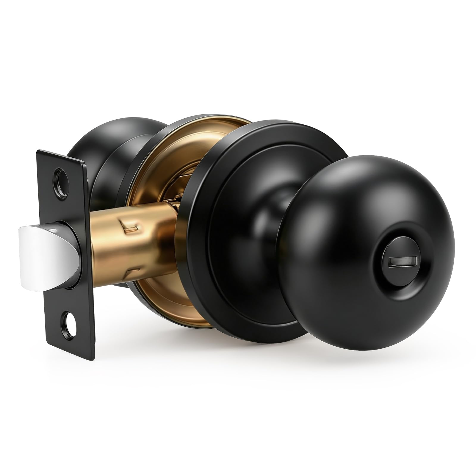 Keyed Entry Door Knob - Secure & Stylish -19