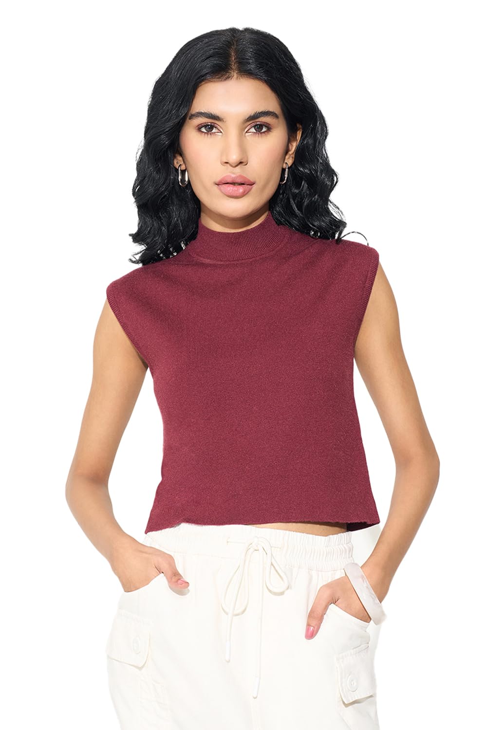 people by pantaloons Women Rayon Blend Classic Sweater-picture-42