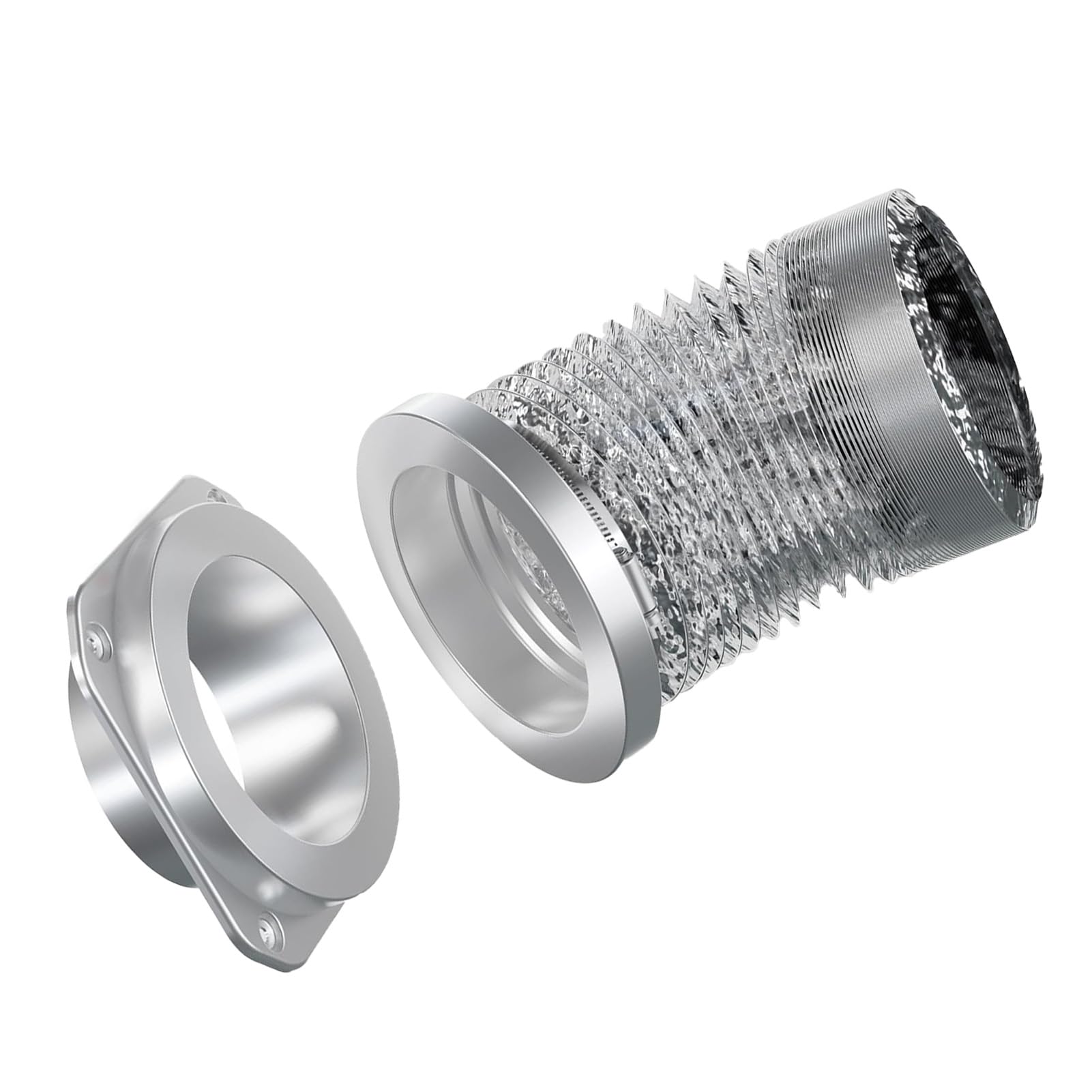 Karlak Kit Conector Rápido de Ventilación de Secadora con Imanes Gran