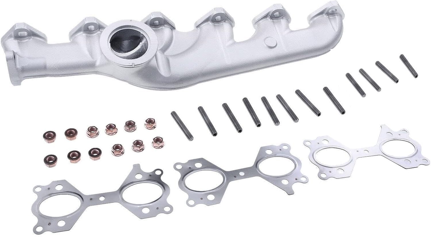 COLECTOR de ESCAPE (REFORZADO) compatible con BMW serie 5 E60 525d / 530d - compatible con referencias 11627788422 11622248166 18407788422 7788422 2248166 7788422