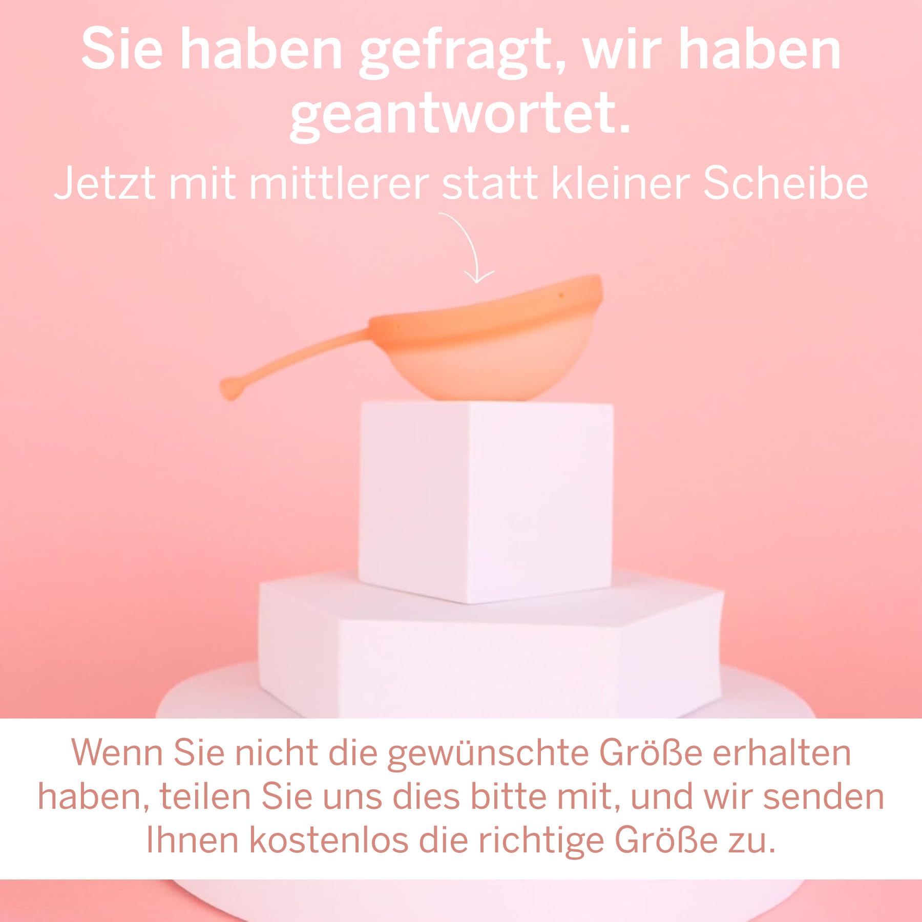 Menstruationsdisc mit Sterilisator – Platz 1 für komfortable weiche Perioden-Disc – Entfernt 99,9% der Keime mit Dampf – Reinigung in 3 Minuten – Kompaktes Hygieneset