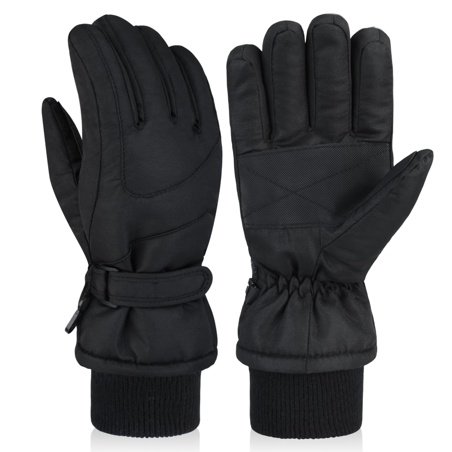DARCHEN 3-12 Kids Snow Gloves Boys Winter Waterproof Ski Snowboarding Insulated Warm Windproof Cold Weather Sports Age Girls Years Olds