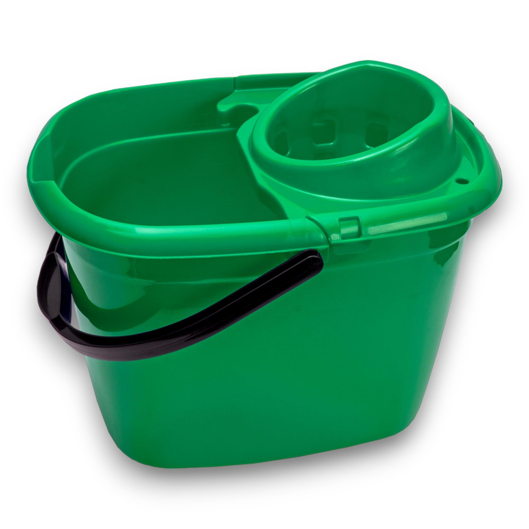 Robert Scott Green Mop Bucket & Wringer - 1x12ltr