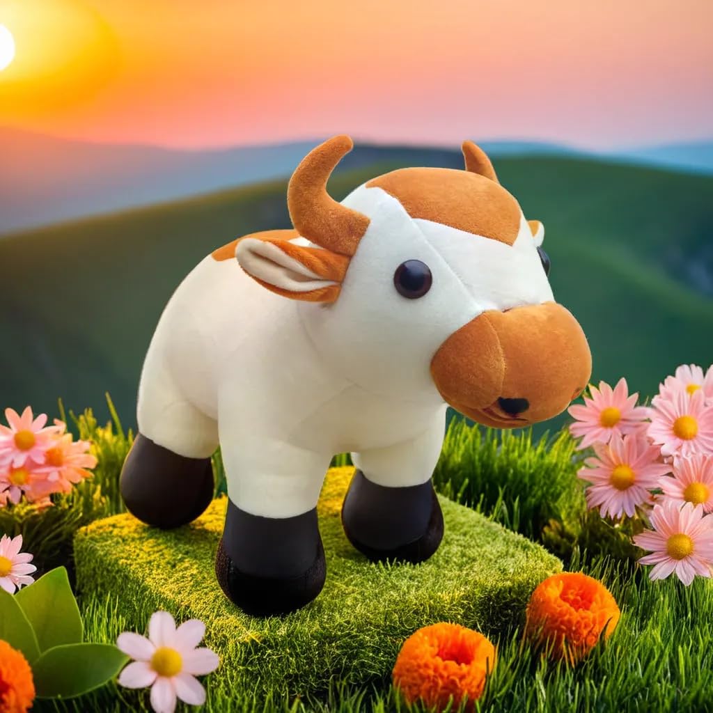 LEKEN Cow Soft Toy, Stuffed Animal Plush Toy, Brown, 35 cm (B0CXQ83TJ8) Amazon Price History, Amazon Price Tracker