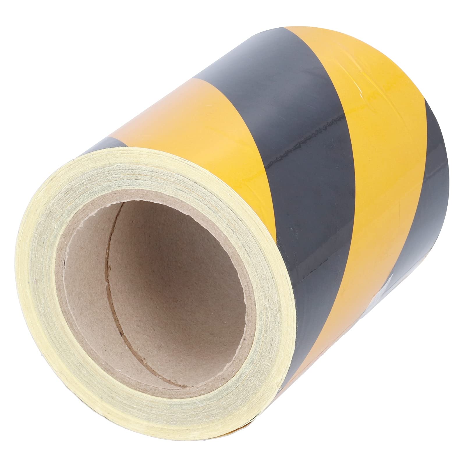 Ruban D'avertissement Réfléchissant pour la sécurité des Véhicules, Jaune, Noir, étanche, Forte Adhérence, Rouleau de 15cm X 30m