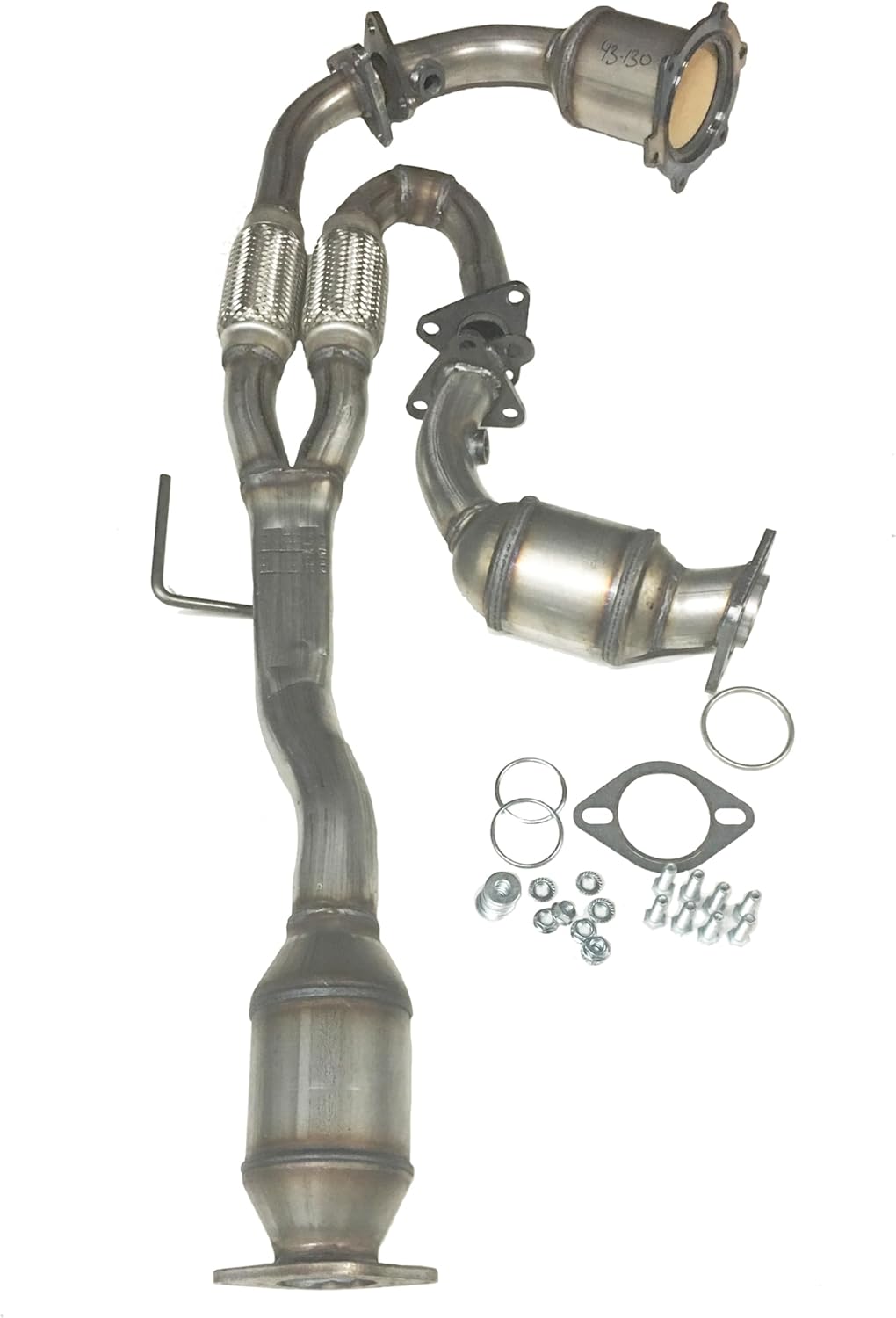 Catalytic Converters Compatible with 2003-2007 Nissan Murano – All Three Direct Fit Replacement for Enhanced Emissions Control