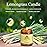 Aromatherapy Candles, Scented Candles, 7 OZ Lemongrass Citronella Candles, Stress Relief and Relax for Home & Bedroom Gift for Women Birthday Christmas, Soy Wax Candle