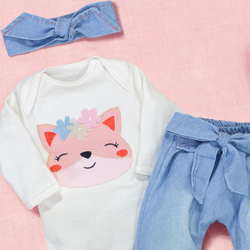 Conjunto Bebê Body Bordado Manga Longa com Calça Jeans ou Calça Ecolinho Sustentável – Era Uma Vez 0-12 Meses em promoção! Veja a oferta e mais achadinhos de Bebês 6 Hoje é o melhor dia para comprar Conjunto Bebê Body Bordado Manga Longa com Calça Jeans ou Calça Ecolinho Sustentável – Era Uma Vez 0-12 Meses com aquele preço maroto! Promoção! Aproveite a oferta! 6