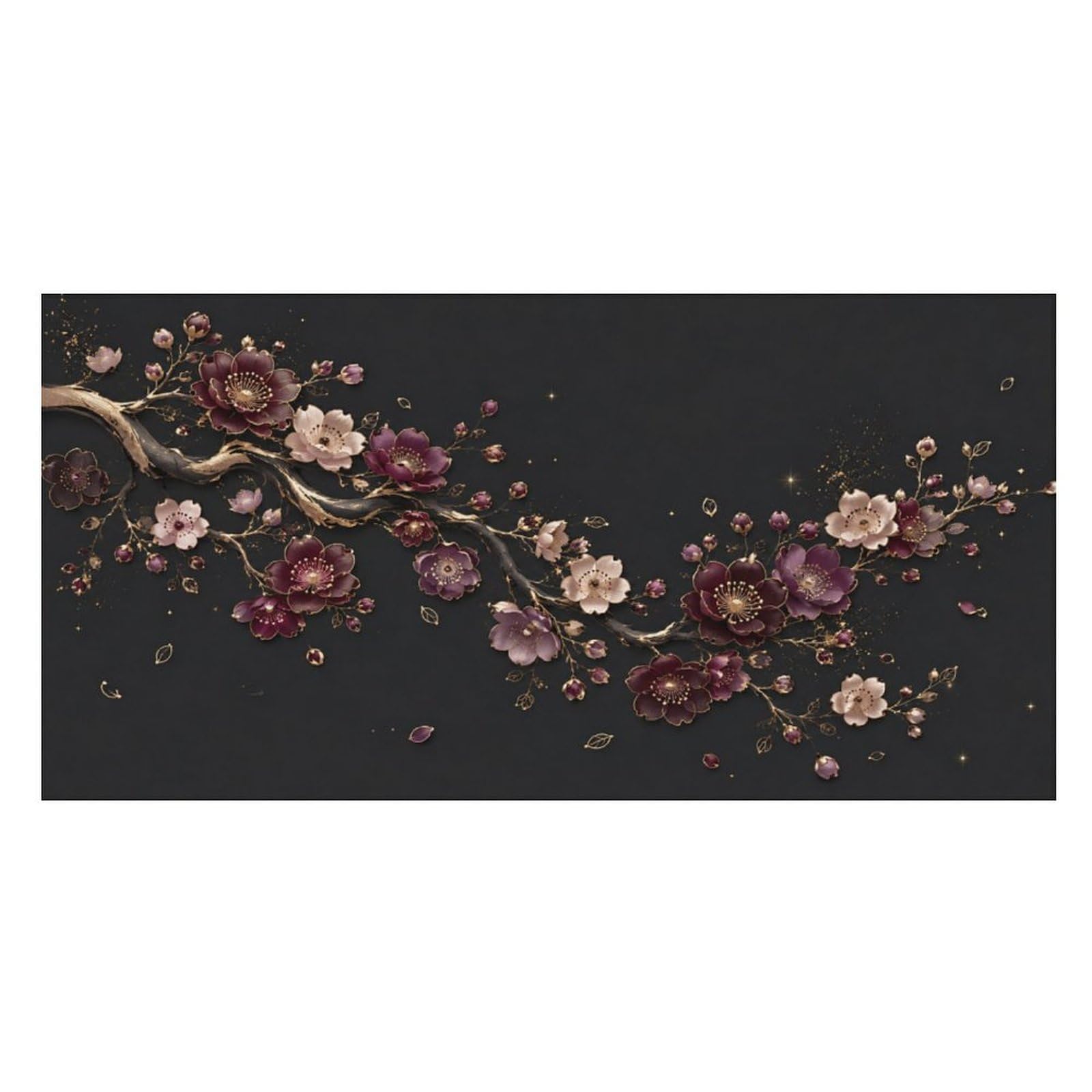 Anceky Floral Branch Oversized Beach Towel Quick Dry Sand Free Microfiber Travel Towel Lightweight Multi Purpose Beach Blanket Pool Gym Bath Towel 63x31 in