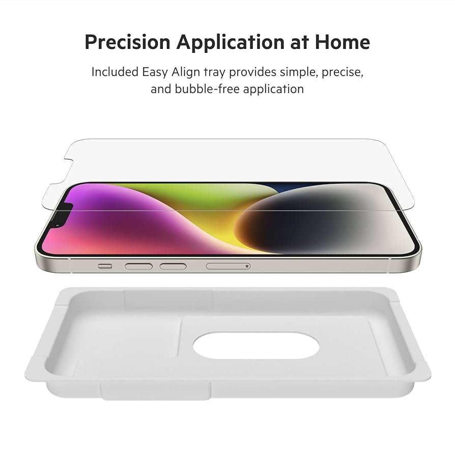 iPhone 14 Pro 128GB silver、belkinガラスフィルム Amazon.com: Belkin UltraGlass iPhone 14, iPhone 13 Pro