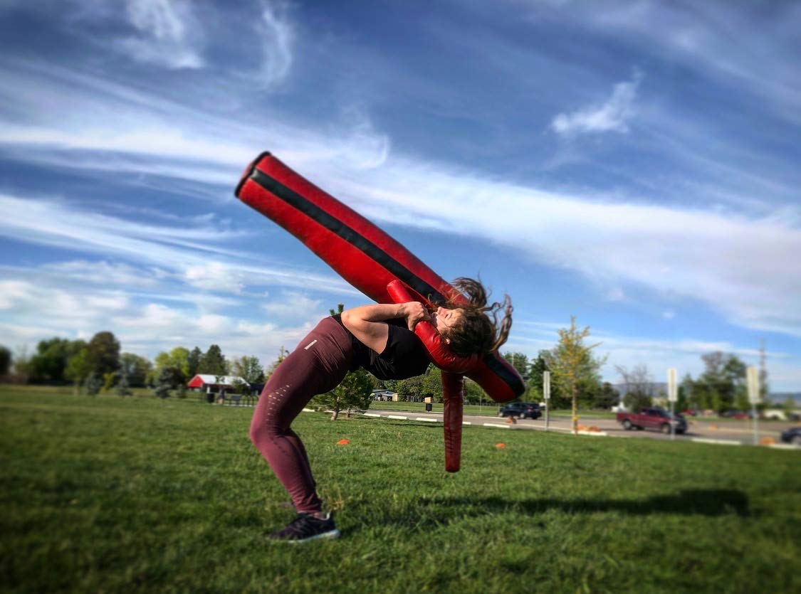 Suples Speed (Stump) Vinyl Wrestling Dummy (L-46lbs)(68 in) - for Athletes 190-250 lbs (Greco-Roman, MMA, Boxing, Jiu Jitsu, Grappling, Judo, Combat Sports)