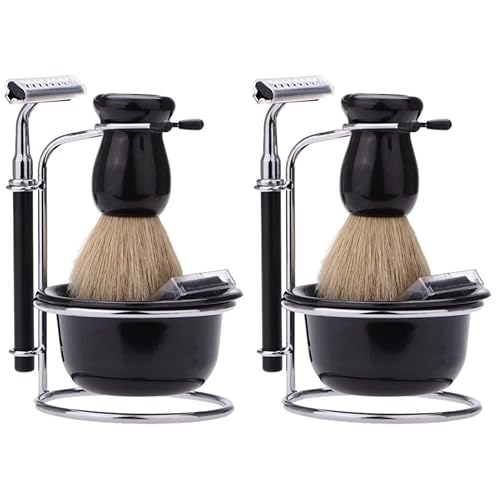 Cabilock Stander With Dad Suit Jabón Shaving Gifts Husband Bowl Razor Hand Heavy Boyfriend Shaver