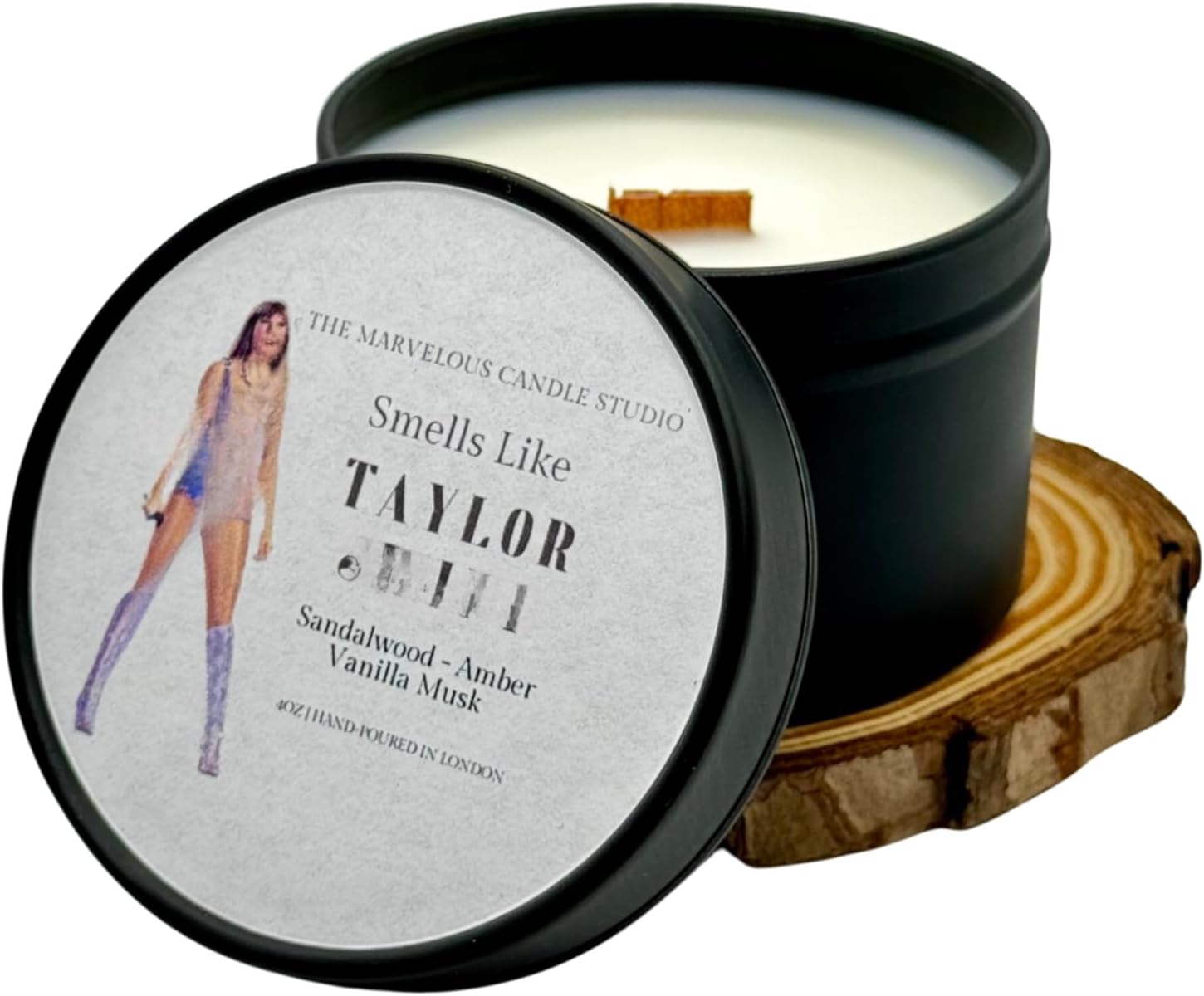 Smells Like Taylor S | Pop Culture Gifts | Celebrity Candles | Vegan Candles| Funny Novelty Pop Culture Gift | Celebrity Candle | 4oz