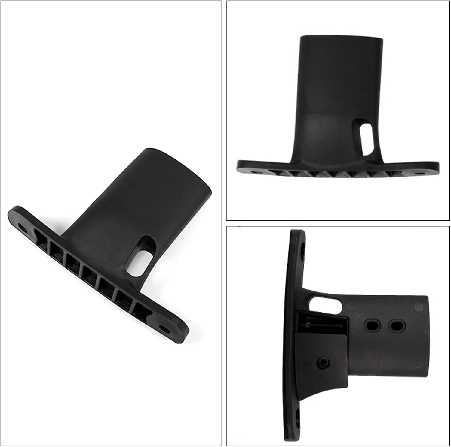 FREEMOTOR802 Roof Rack Cross Bars Fits 2016-2019 Ford Explorer, Black Aluminum Top Roof Rails Crossbars Cargo Bars Rooftop Luggage Carrier Pair