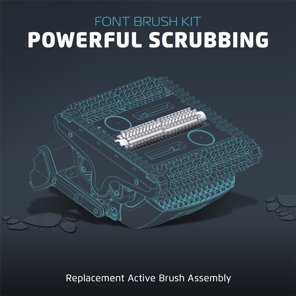 Dolphin Genuine Replacement Part — Complete Front Brush Kit — 9995541-R1