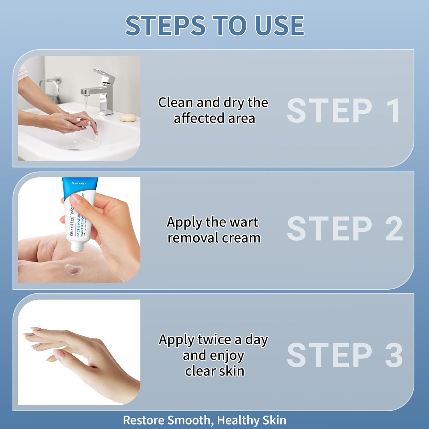 Wart Remover Advanced Formula Gel with Salicylic Acid - Fast-Acting Treatment for Genital, Plantar, Common & Flat Warts, Verrucas, Corns, Calluses & More(1pack) - Image 5