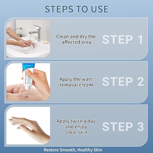 Miniatura 5 de KIbabyDI Gel de fórmula avanzada removedor de verrugas con ácido salicílico, tratamiento de acción rápida para verrugas genitales, plantares,