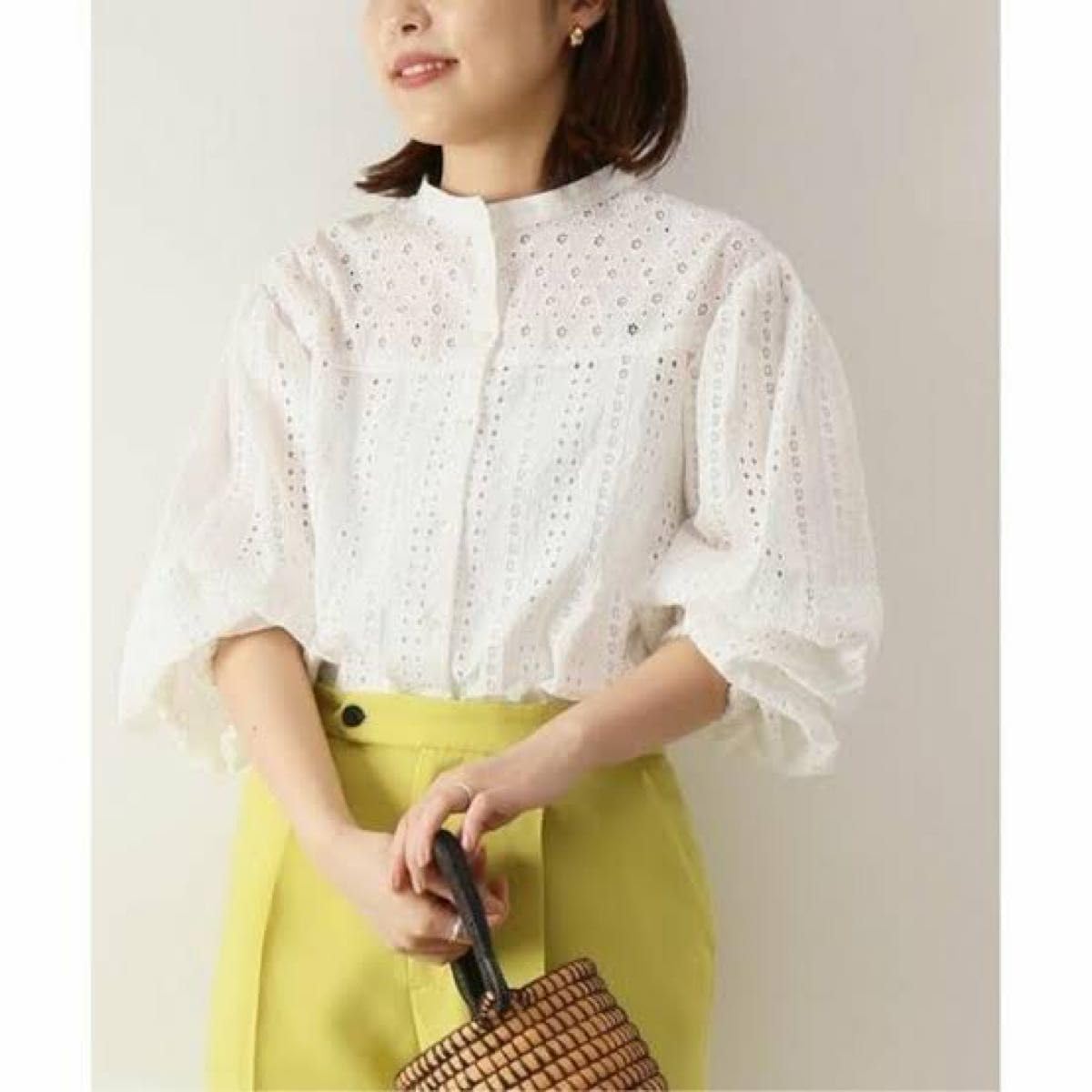 Spick & Span - 美品■スピックアンドスパン アイレットレースブラウス■イエナ トゥモローランド Amazon.co.jp: Spick & Span アイレットレースブラウス スピック