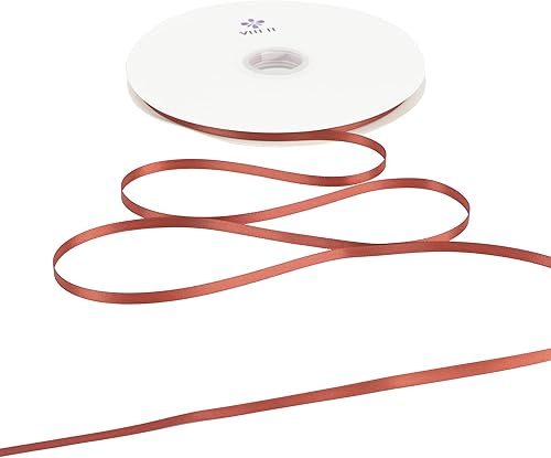 Vista 354 de MEEDEE Orange Satin Ribbon - 1.5 inch Double Faced Satin Ribbon, 50 Yards - Neon Tangerine - For Christmas, Thanksgiving, Halloween, Weddings