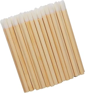 VICASKY 100pcs Portable Lip Makeup Brush Disp...