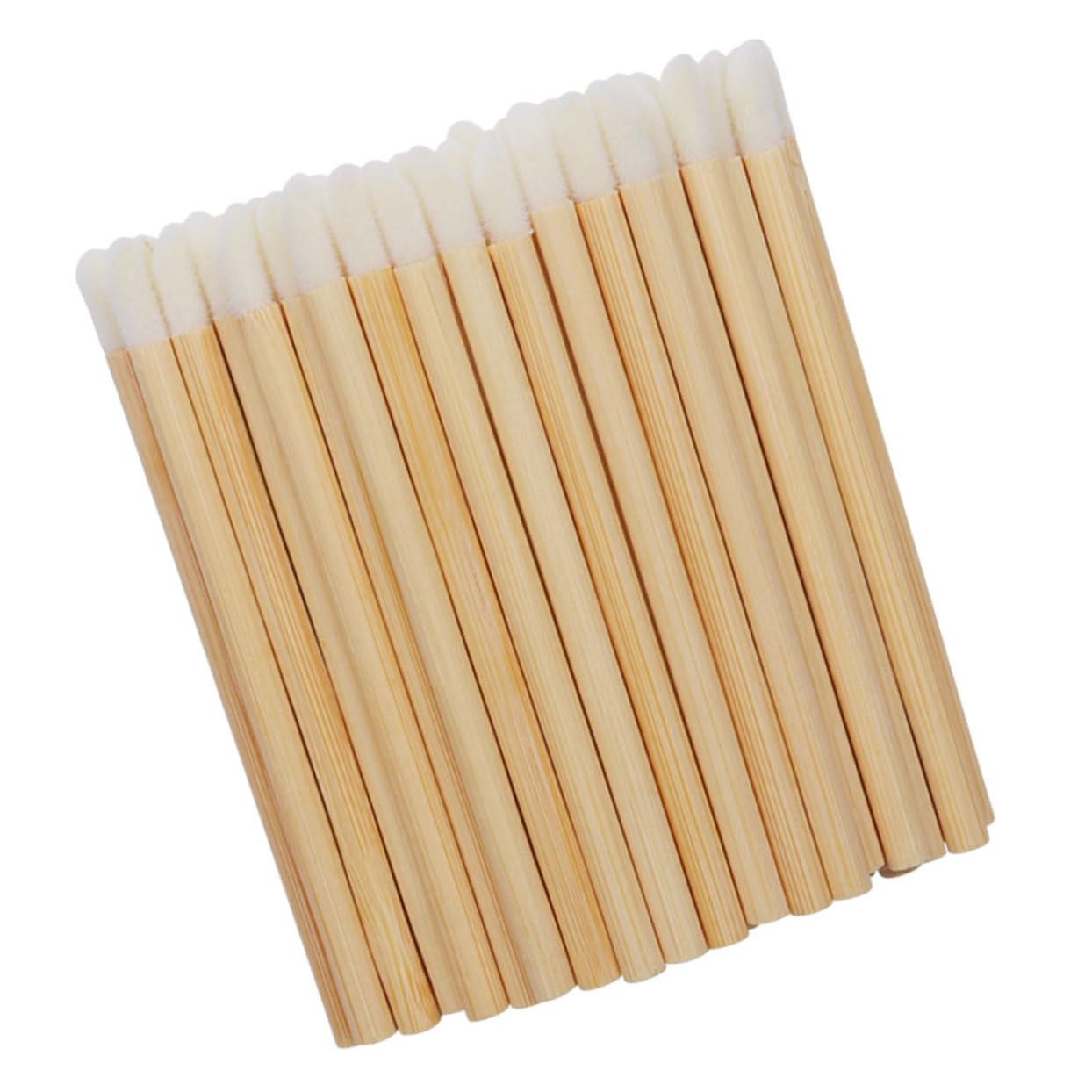 VICASKY 100pcs Portable Lip Makeup Brush Disposable Lipstick Applicator Makeup Lip Brush