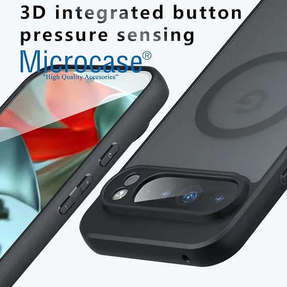 Microcase Google Pixel 9 Pro XL Magsafe Uyumlu Mat Yüzey Kılıf AL4967