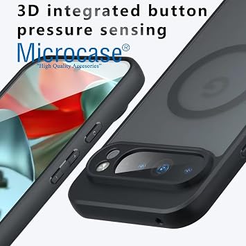 Microcase Google Pixel 9 Pro XL Magsafe Uyumlu Mat Yüzey Kılıf AL4967